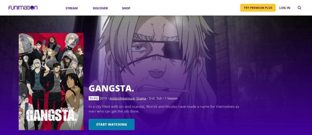 『GANGSTA.』の英語タイトル